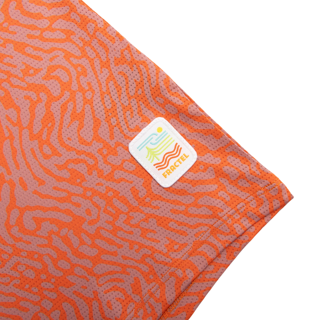 Fractel - Sierra-Women's Zambezi Singlet - Mauve & Coral Pattern