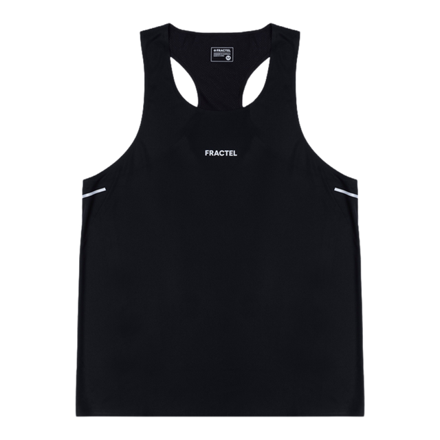 Fractel-Velocity-Men_s-race-Singlet-Black