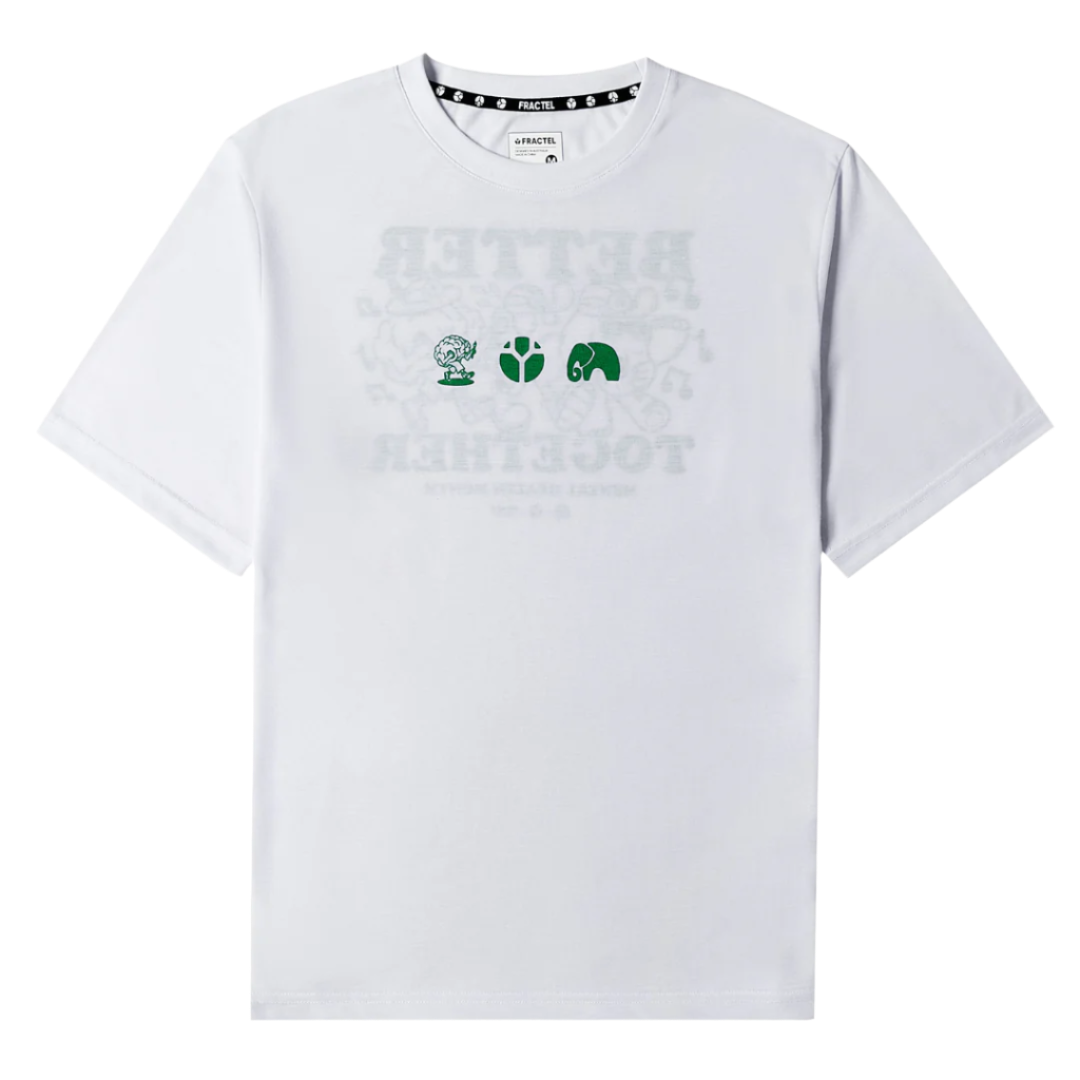 Fractel - Mental Health T-Shirt - White