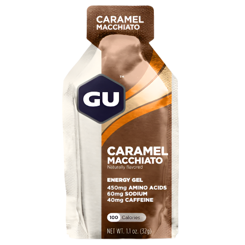 GU Energy - Energy Gels - Caramel Macchiato (with caffeine)