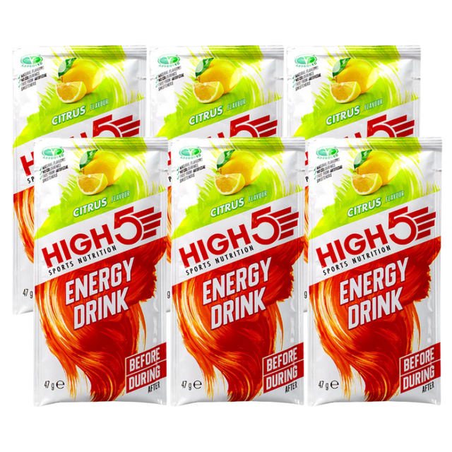 High5 - Energy Drink Mix Sachet - Citrus - 6 Pack