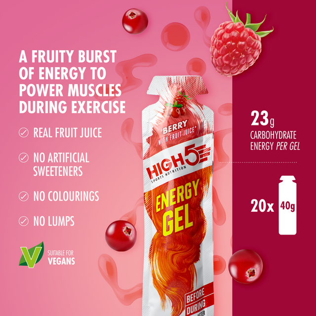 High5 - Energy Gel - Berry - Nutrition