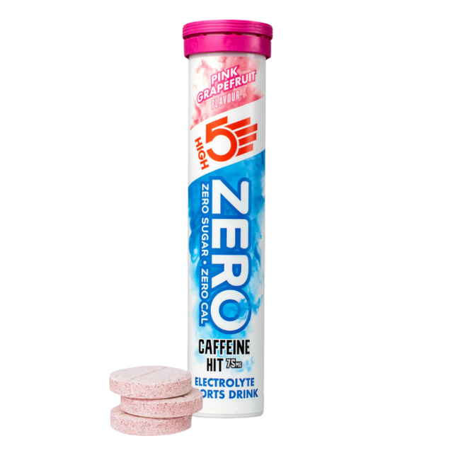 High5 - Hydration Tablets - ZERO - Caffeine Hit - Pink Grapefruit