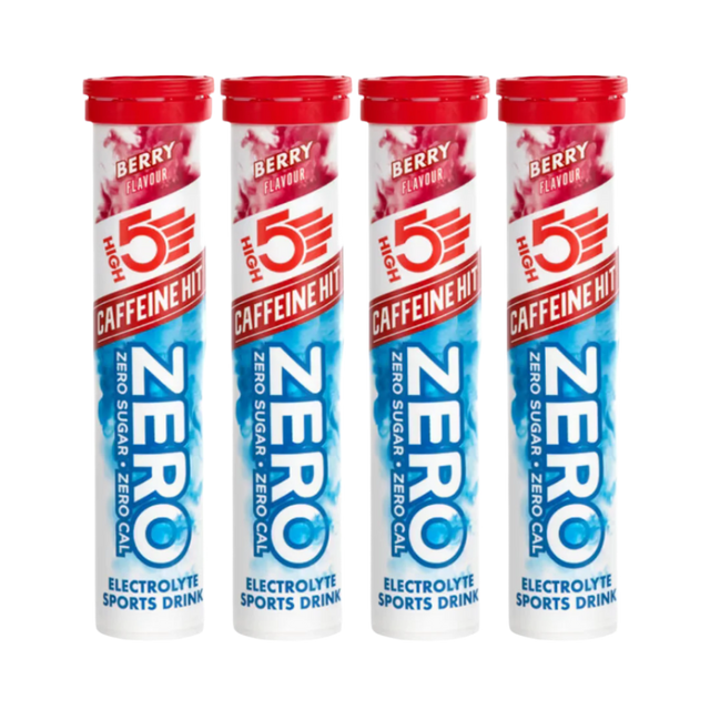 High5 - Hydration Tablets - Zero Caffeine Hit - Berry - 4 Pack