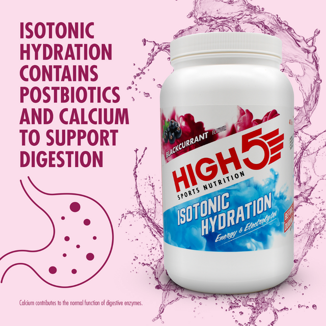 High5 - Isotonic Hydration Tub - Blackcurrant (1.23kg) - Infograph