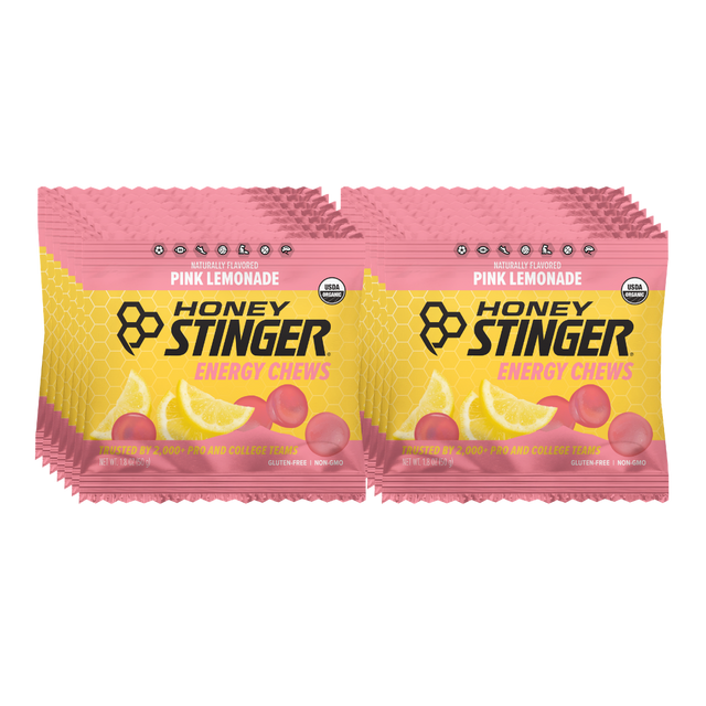 Honey-Stinger-Energy-Chews-pink-lemonade-12-box
