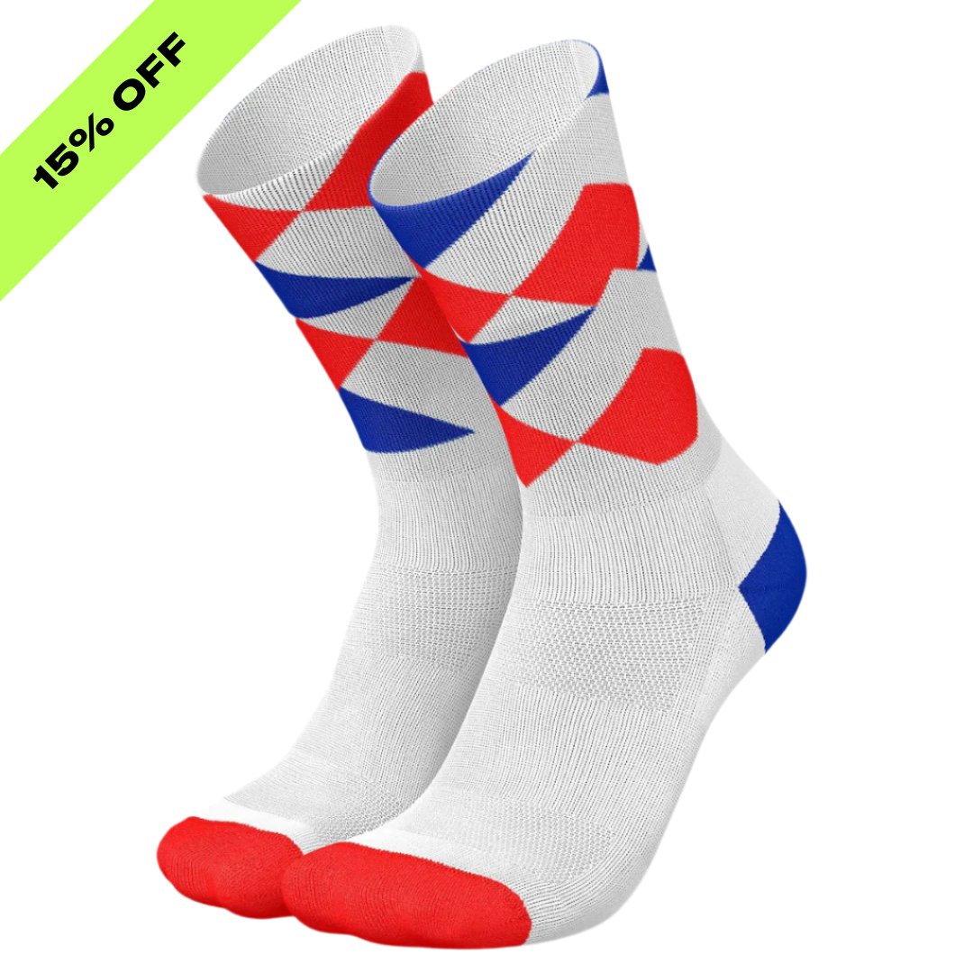 Incylence - Running Peaks Long Sock - Royal Inferno