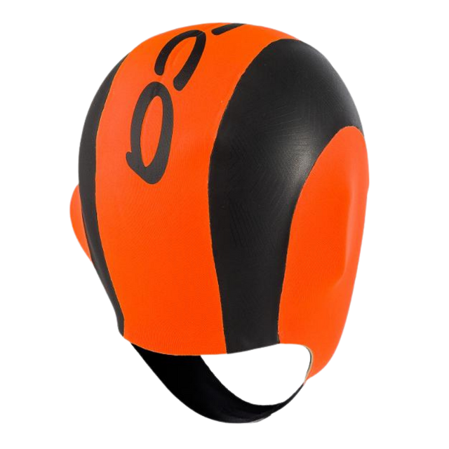 Orca-Neoprene-Swim-Cap-orange-back
