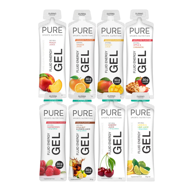 PURE Sports Nutrition - Fluid Energy Gel Variety Bundle