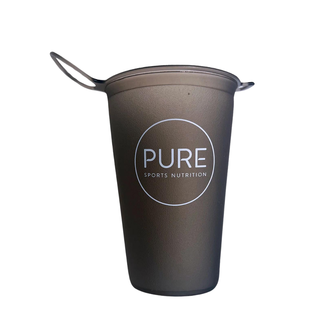Pure Sports Nutrition - Collapsible Soft Cup - Charcoal