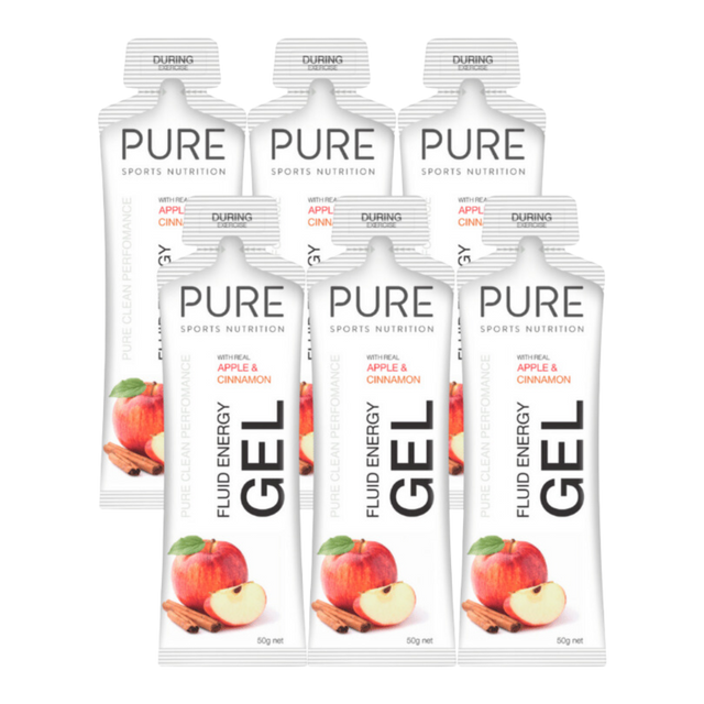 Pure Sports Nutrition - Fluid Energy Gels - Apple Cinnamon