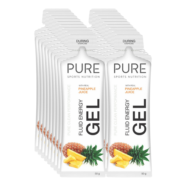 Pure Sports Nutrition - Fluid Energy Gels - Pineapple