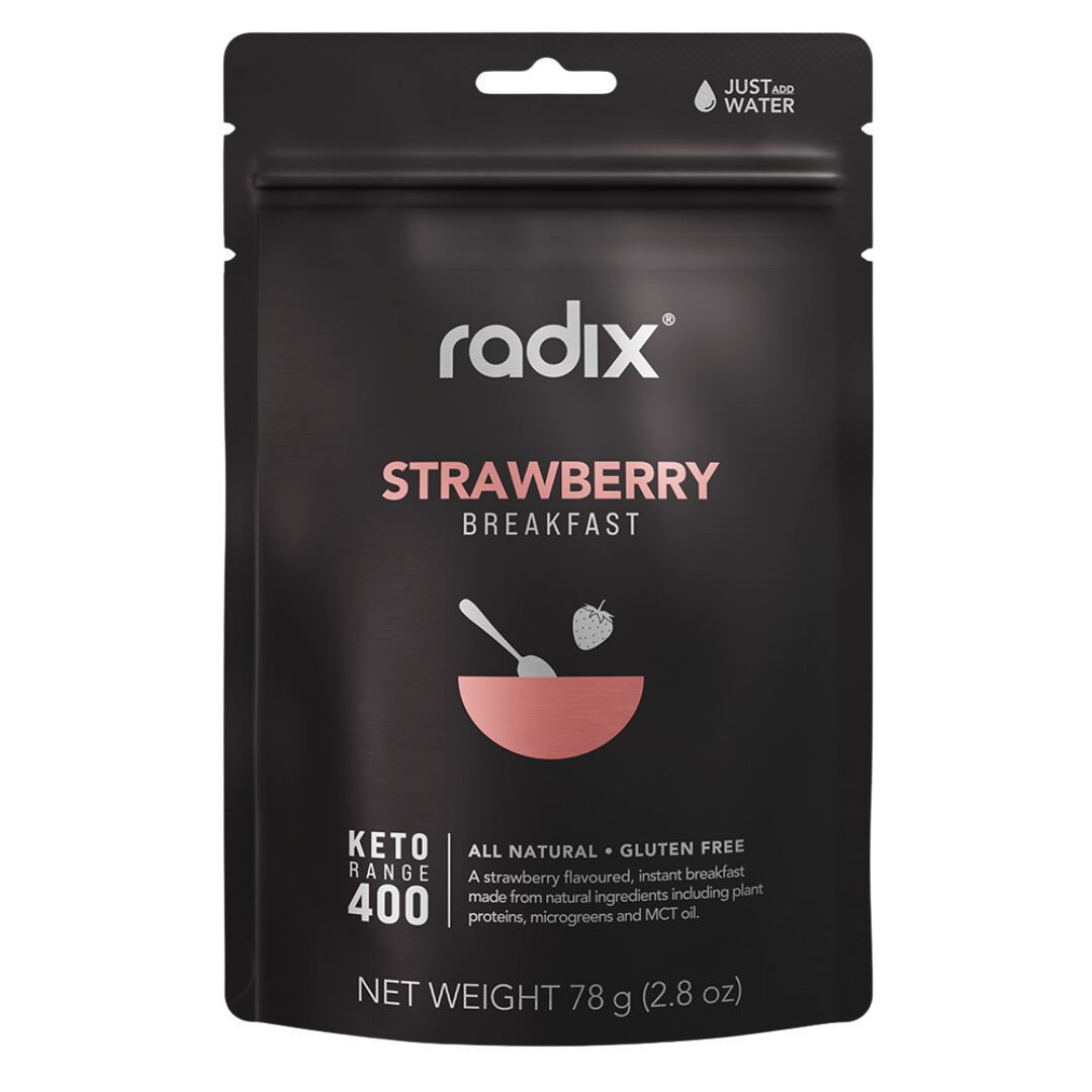 Radix Nutrition - Keto Breakfast v9.0 - Strawberry (400Kcal) 