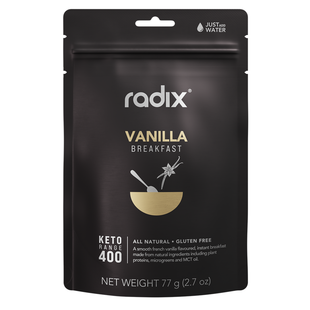 Radix Nutrition - Keto Breakfast v9.0 - Vanilla (400Kcal)