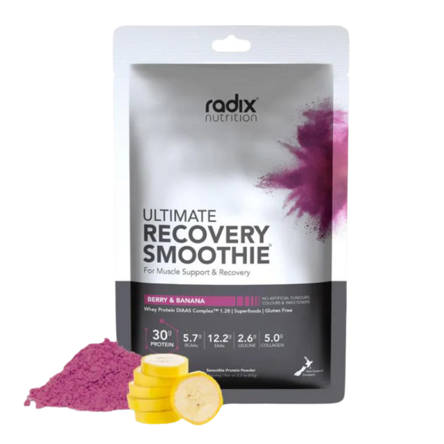 Radix Nutrition - Recovery Smoothie V2 Sachet | Whey Based - Berry & Banana (64g)