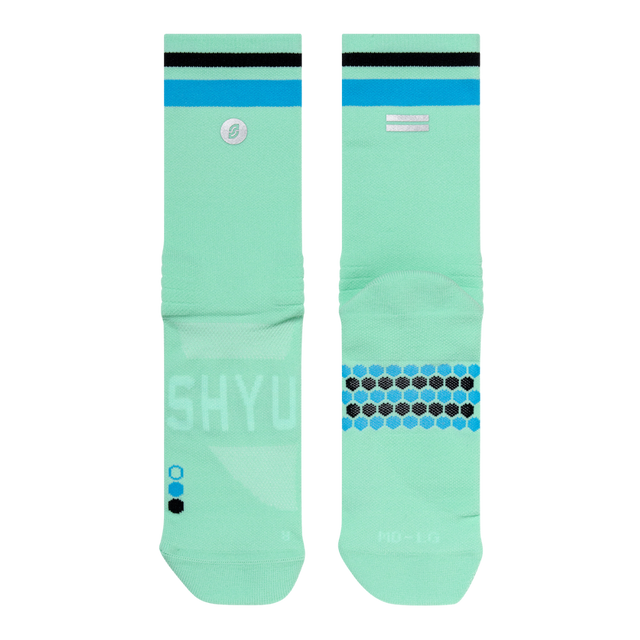 SHYU-Racing-Socks-Aqua-Blue-Black-long