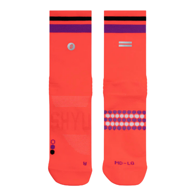 SHYU - Racing Socks - Taiyo/Purple/Black (Flatlay)