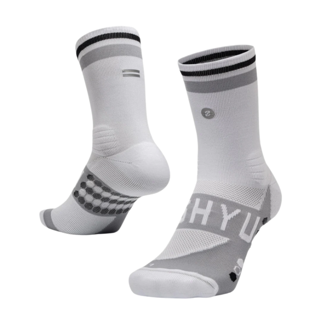 SHYU - Racing Socks - White/Grey/Black