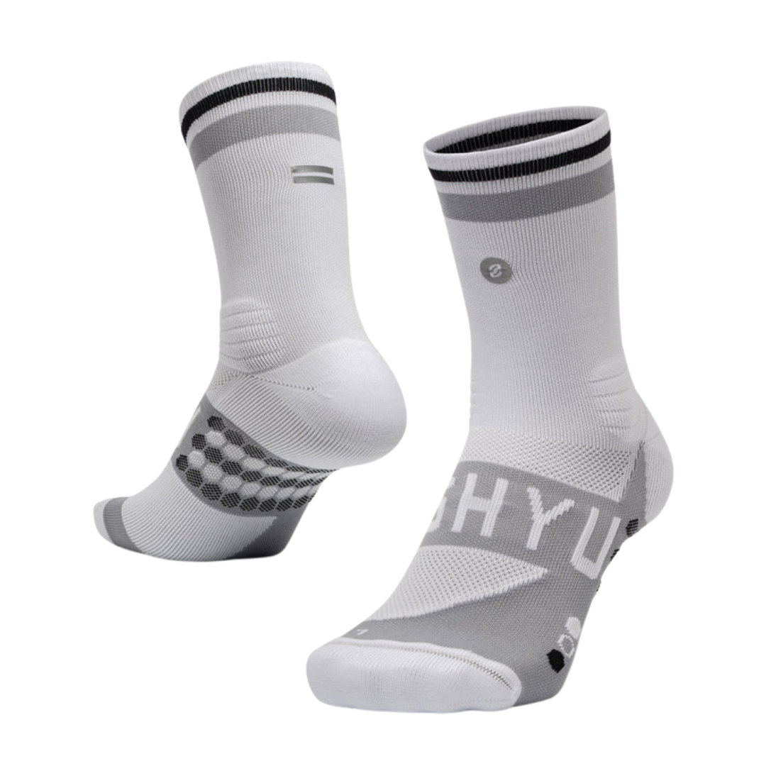 SHYU - Racing Socks - White/Grey/Black