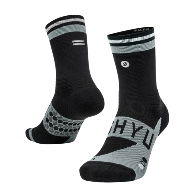 SHYU - Racing Socks - Black/Grey/White