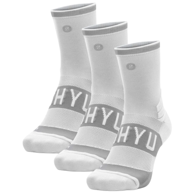 SHYU - Training Socks - 3 Pack - White