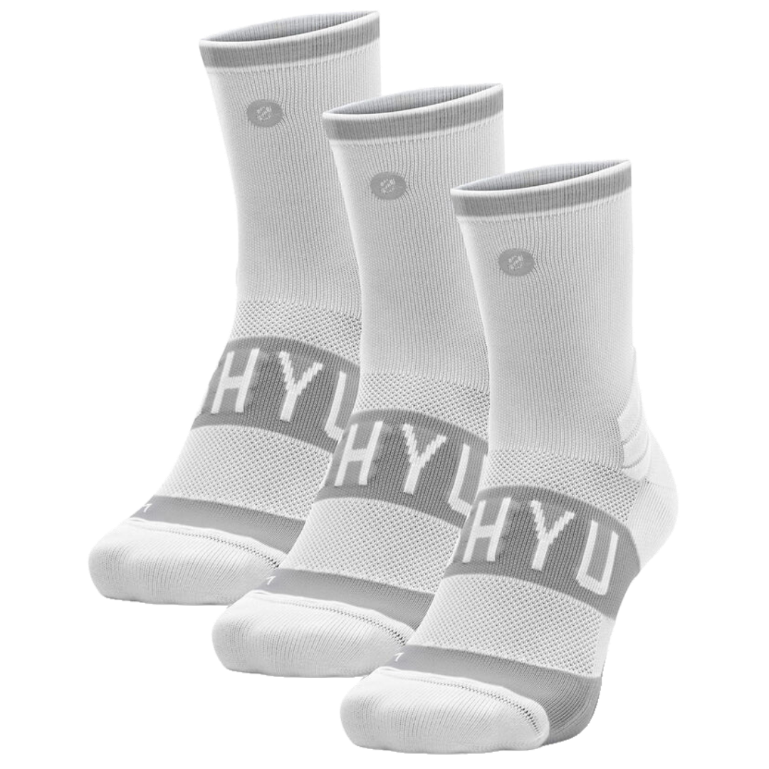 SHYU - Training Socks - 3 Pack - White