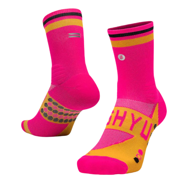 SHYU - Racing Socks - Pink/Orange/Black