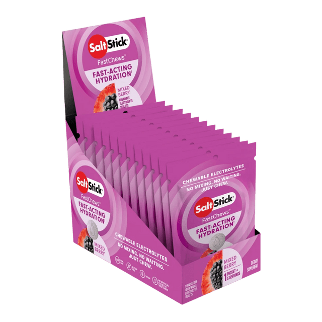 SaltStick - Electrolyte FastChews Sachet - Mixed Berry - Aid Station