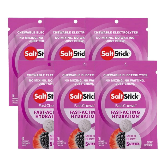 SaltStick - Electrolyte FastChews Sachet - Mixed Berry - Aid Station