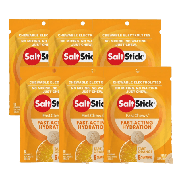 SaltStick - Electrolyte FastChews Sachet - Tart Orange - Aid Station