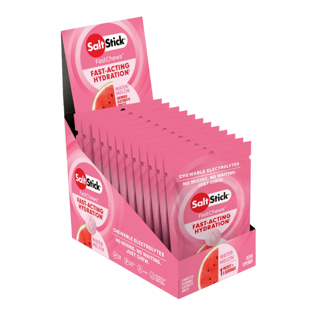 SaltStick - Electrolyte FastChews Sachet - Watermelon - Aid Station