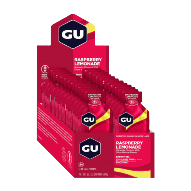 GU Energy - Energy Gels - Raspberry Lemonade