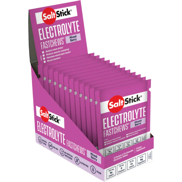 SaltStick - Electrolyte FastChews - Sachet - Mixed Berry