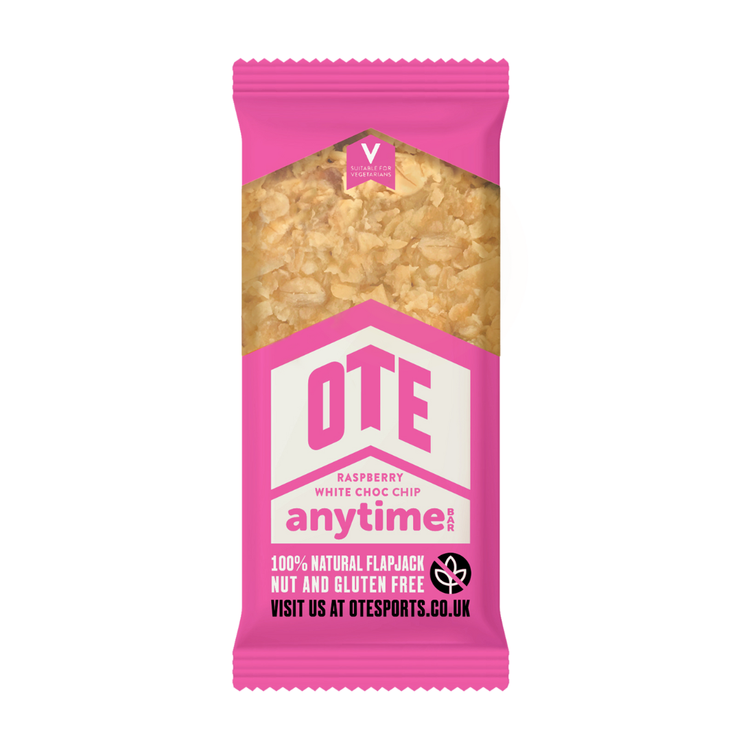 OTE - Anytime Energy Bar - Raspberry & White Chocolate Chip