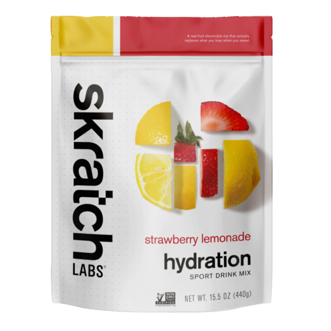 Skratch Labs - Sport Hydration Drink Mix Bag - Strawberry & Lemonade