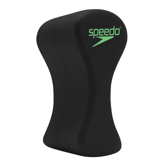 Speedo-elite-pullbouy-Black-Harlequin-Green