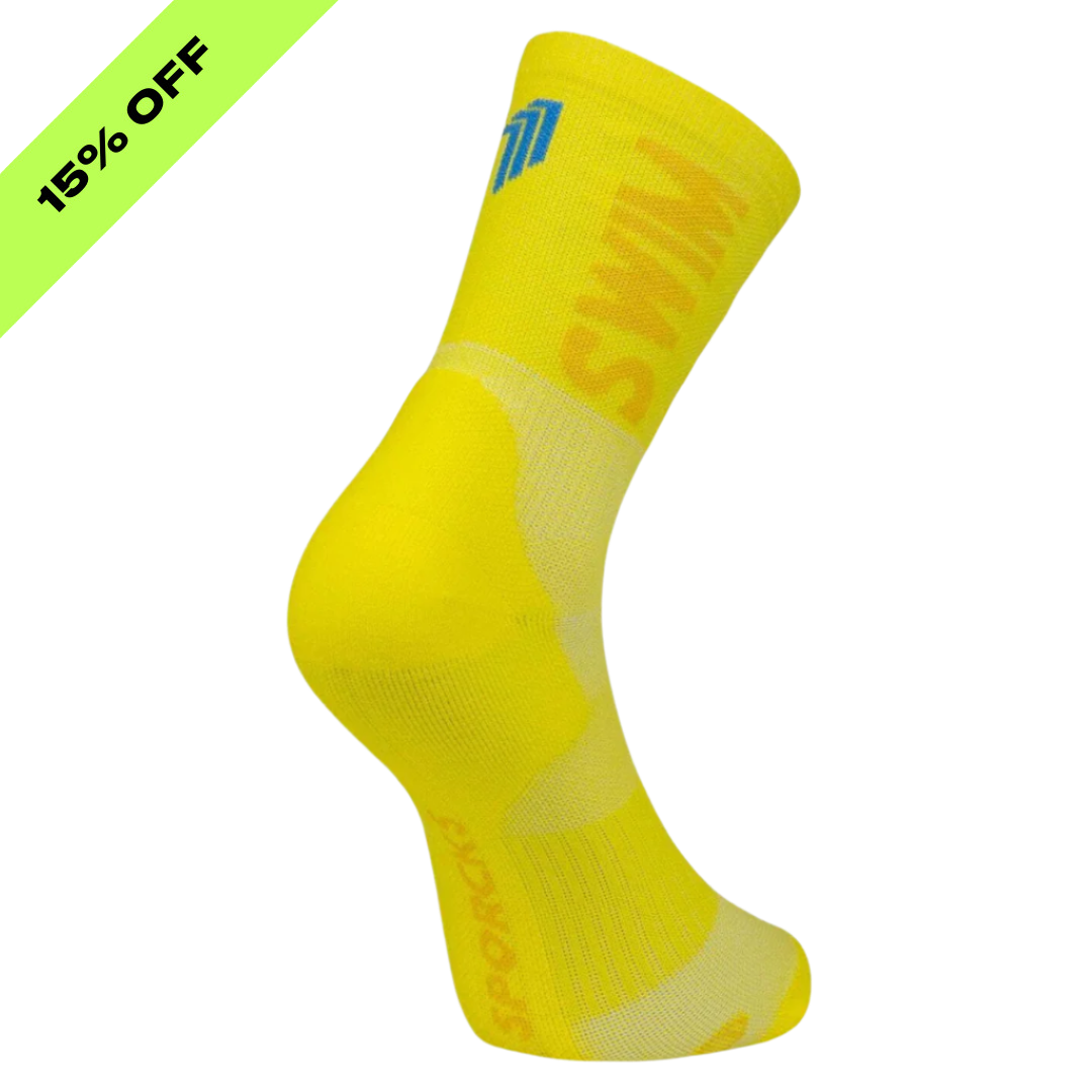 SALE - Sporcks - Run Ultralight Sock - SBR Yellow