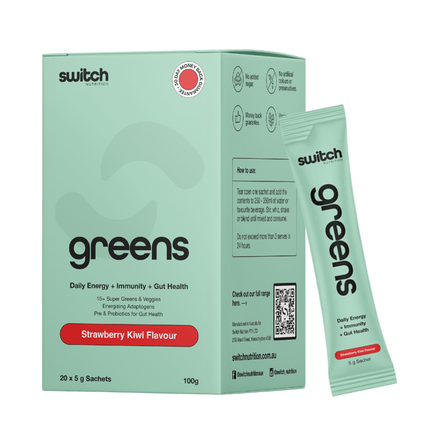 Switch Nutrition - Greens Powder - Strawberry Kiwi - Aid Station