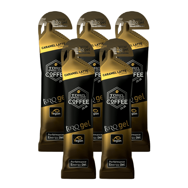 TORQ - Energy Gel - Caramel Latte (With Caffeine) - Aid Station