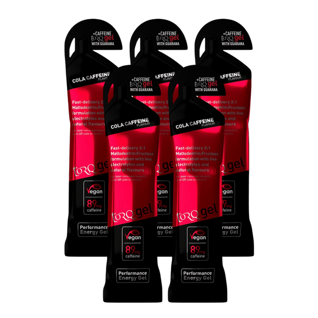 TORQ - Energy Gel - Cola (With Caffeine) - Aid Station