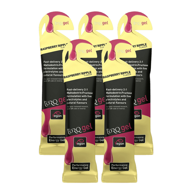 TORQ - Energy Gel - Raspberry Ripple - Aid Station