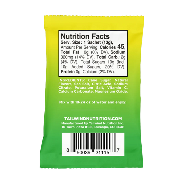 Tailwind Nutrition - Rapid Hydration - Lemon & Lime