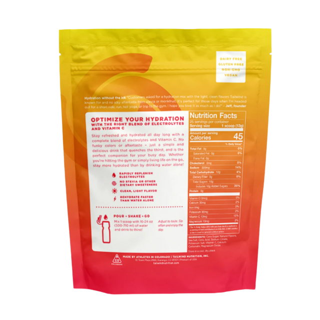 Tailwind Nutrition - Rapid Hydration Bag - Strawberry Lemomade