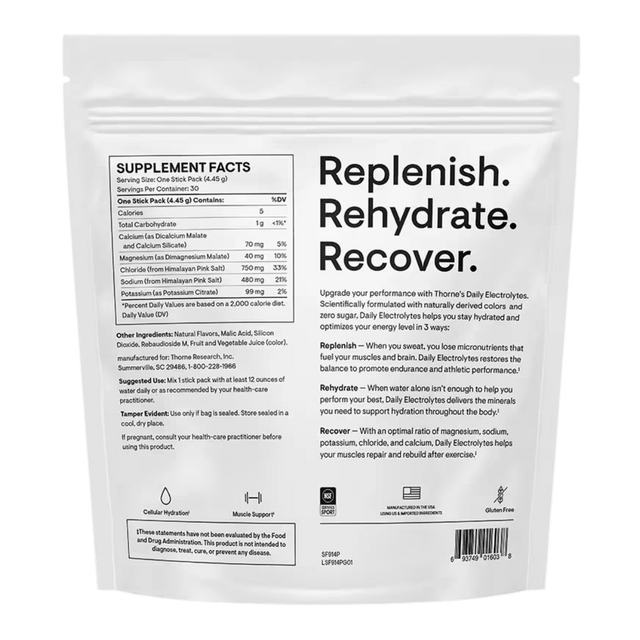 Thorne - Daily Electrolytes - Blackberry - Aid Station