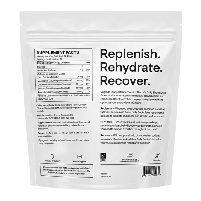 Thorne - Daily Electrolytes - Grapefruit - Aid Station