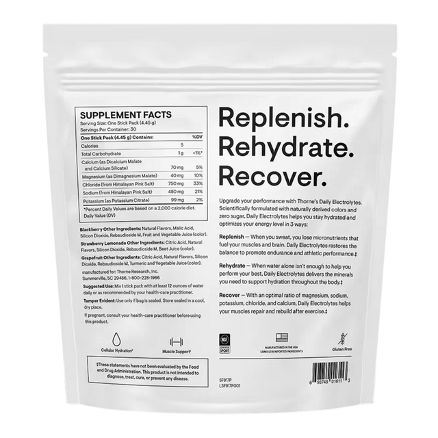 Thorne - Daily Electrolytes - Variety Pack II - Aid Station