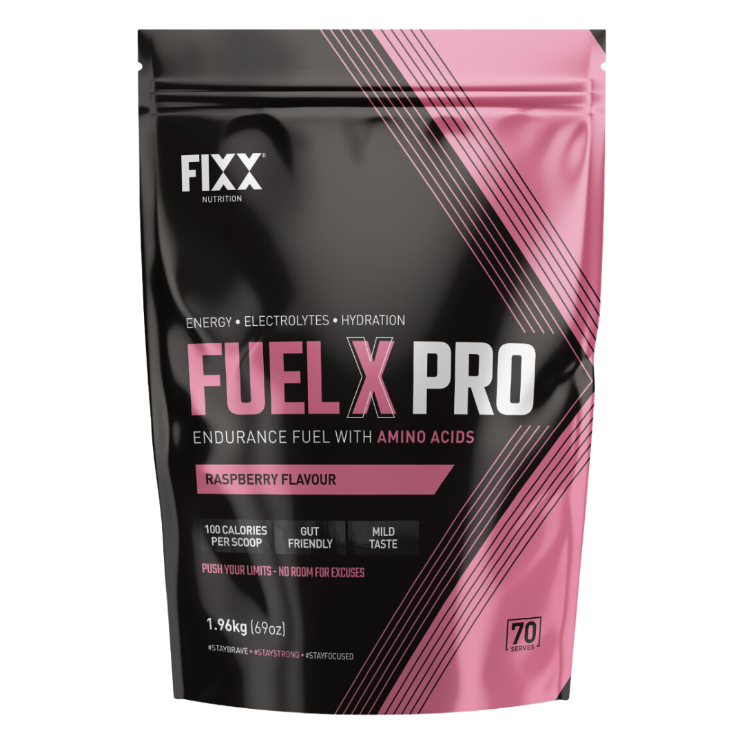 Fuel X Pro Endurance Drink Mix Bag - Raspberry (1.96kg)