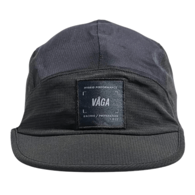 VÅGA - Transit Lite Cap - Black - Aid Station
