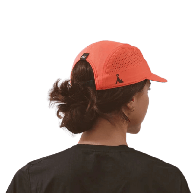 VÅGA - Feather Racing Cap - Neon Coral - Aid Station