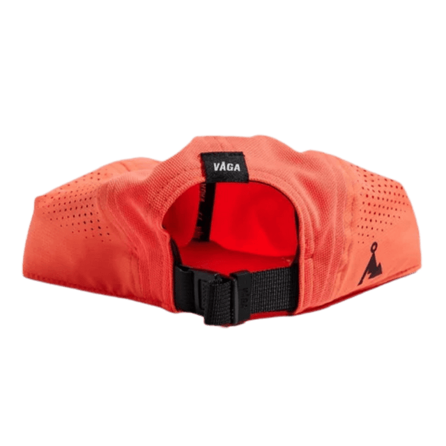 VÅGA - Feather Racing Cap - Neon Coral - Aid Station